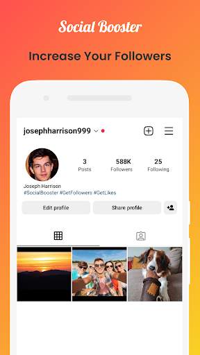 Social Booster - Get Followers screenshot 2