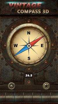 Vintage Compass App for Android: Find True North screenshot 7