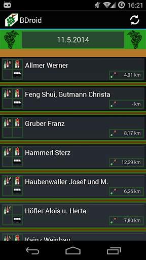 Buschenschank-Droid screenshot 1