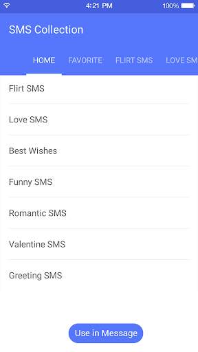 ❤Love SMS Collection❤ screenshot 1
