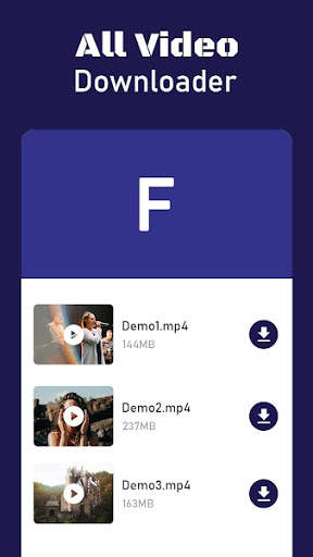 HD Video Downloader App - 2021 screenshot 1
