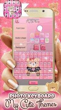Photo Keyboard-My Cute Themes screenshot 4