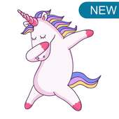 Unicorn HD Wallpaper kawaii logo