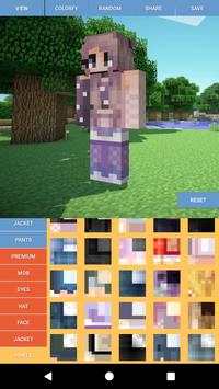 Custom Skin Editor Minecraft screenshot 2