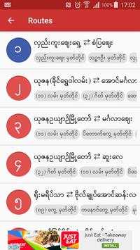 Yangon Bus Service Offline screenshot 6