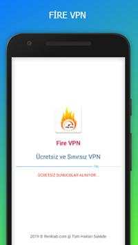 Fire VPN - Ücretsiz VPN, Proxy ve Hız Testi screenshot 1