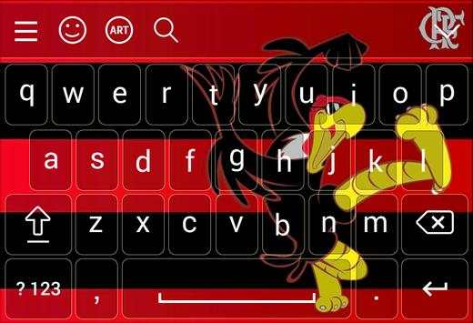 Flamengo Wallpaper Keyboard Themes screenshot 6