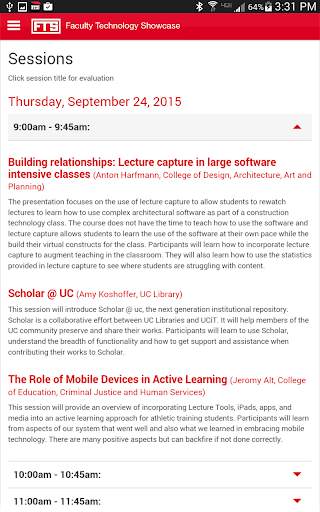 UC Faculty Technology Showcase screenshot 9