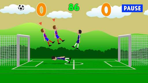 Physics Football Evo : free physics soccer game screenshot 1