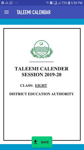 Taleemi Calendar screenshot 4