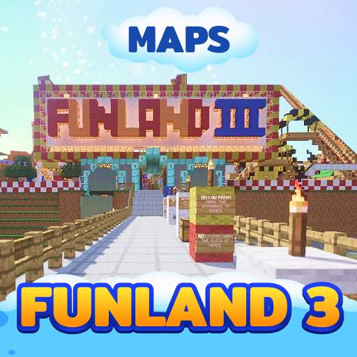 Maps Funland 3 for Minecraft PE 1.0