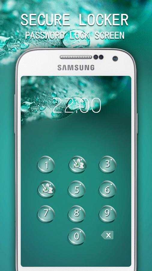 Applock Theme Dewdrop screenshot 2
