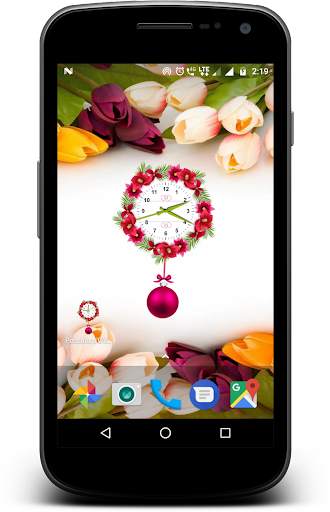 Pendulum clock live wallpaper 1 تصوير الشاشة
