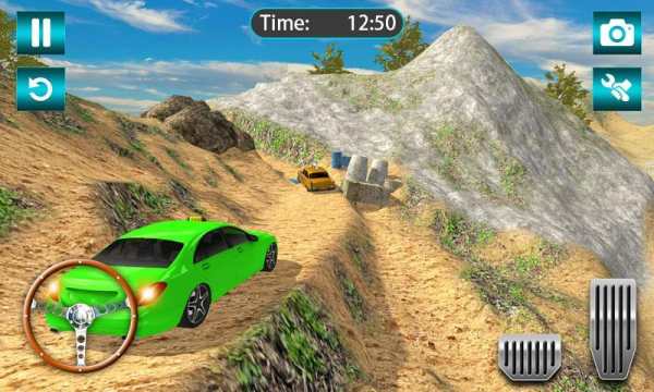 Hill Taxi Driver - 3D Climb Driving 2019 screenshot 3