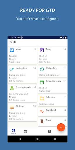 GTD Simple screenshot 1