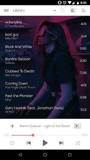 Angler - music player 1 تصوير الشاشة