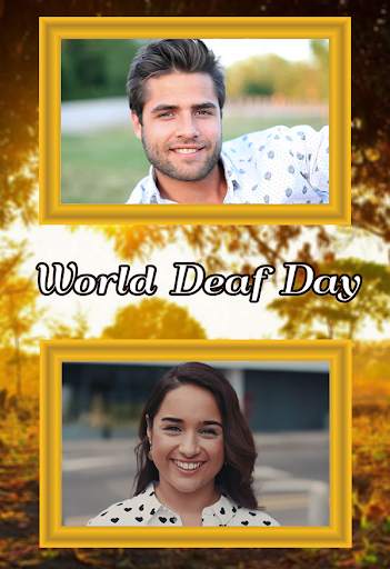 World Deaf Day Photo Frame Collage Album screenshot 4