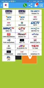 DGTV - TV Online Indonesia, Malaysia, All Channel स्क्रीनशॉट 3