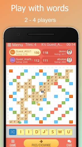 Rackword - Online word game скриншот 1
