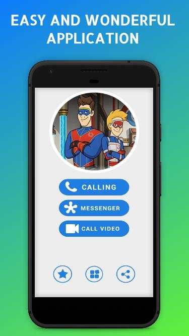 Captain Henry Fake Calling Video & henry danger screenshot 1