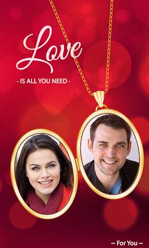 Couple Locket Photo Frames 4 تصوير الشاشة