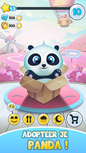 Pu - Kleine reuzenpanda, virtuele huisdieren screenshot 1