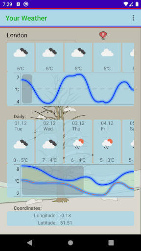YourWeather screenshot 2