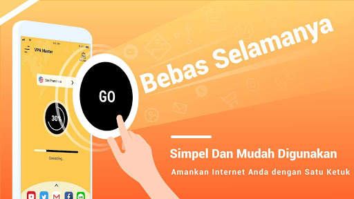 VPN Master Lite - Gratis selamanya, aman dan cepat screenshot 1