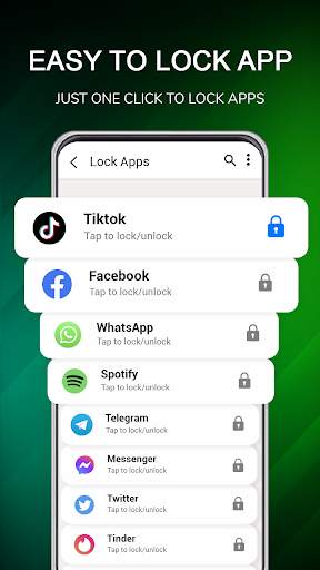 App lock -Fingerprint Lock App screenshot 3