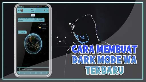 Cara Membuat Dark Mode WA Terbaru screenshot 1