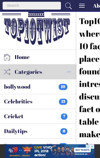 World Amazing Facts - did you know ? screenshot 6