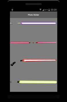 Lightsaber Photo Editor App screenshot 4
