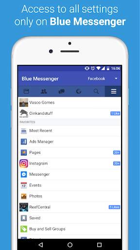Blue Messenger screenshot 5