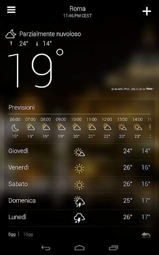 Yahoo Meteo screenshot 10