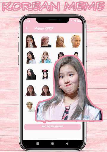 StickerWA Korean Idol WA Sticker KPOP for WhatsApp screenshot 4