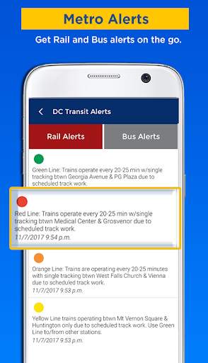 DC Metro & Bus Tracker screenshot 6
