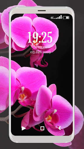 Black Flowers Wallpaper screenshot 12