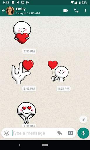 Troll Love Sticker for WhatsApp screenshot 3