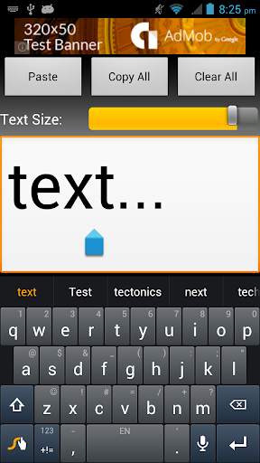 Quick Paste Edit Pad screenshot 2