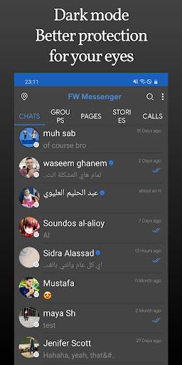Faceworld Messenger screenshot 2