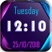 Digital Clock Wallpaper App 1.0