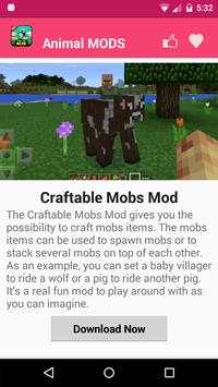 Mod hewan Untuk MCPE. screenshot 3