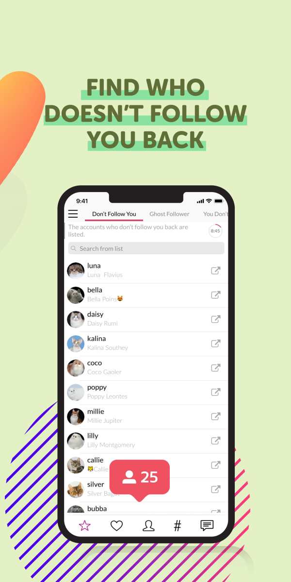 Liker Analyzer for Instagram Unfollower Reports screenshot 19