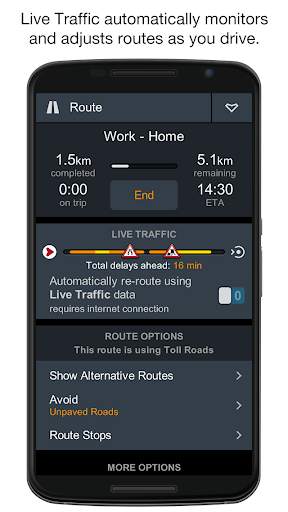 Genius Maps Car GPS Navigation स्क्रीनशॉट 5