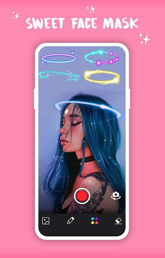 Sweet Face Mask | Snap Live Selfie Filter 4 تصوير الشاشة