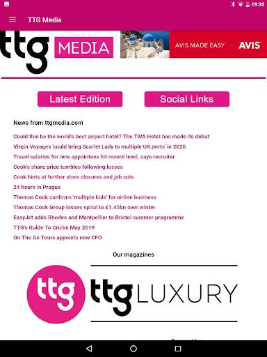 TTG Digital Editions 1 تصوير الشاشة