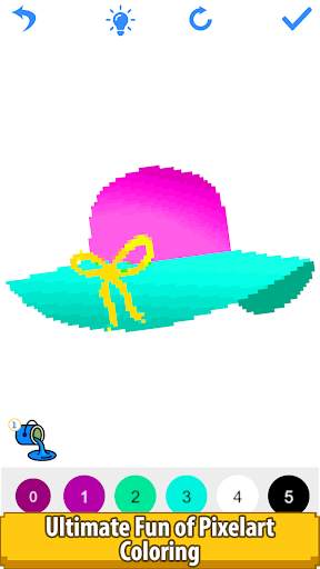 Beauty Color by Number-Pixel Art, Sandbox Coloring 8 تصوير الشاشة