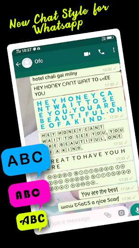 New chat style for whatsApp screenshot 6
