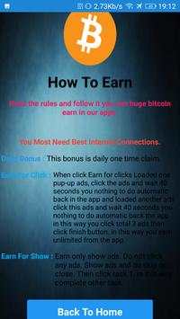 Earn Bitcoin स्क्रीनशॉट 3