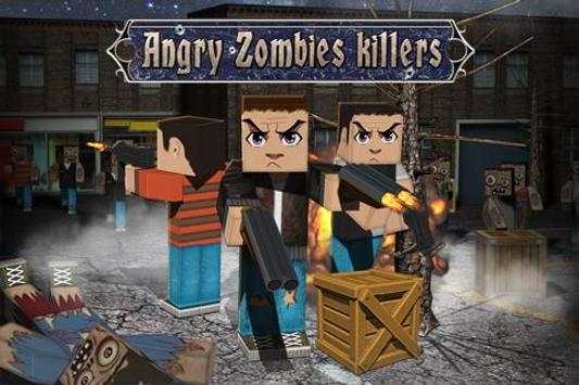 Angry Zombies Killers स्क्रीनशॉट 1